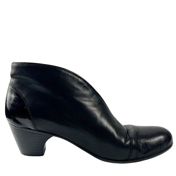 Rieker Antistress Toulouse Ankle Boot Leather Bootie in Black Size 38 US 7 - 6.5 - Picture 5 of 11